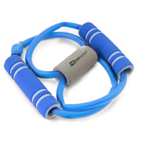 Еспандер гумовий з ручками Hop-Sport HS-L042YG синій