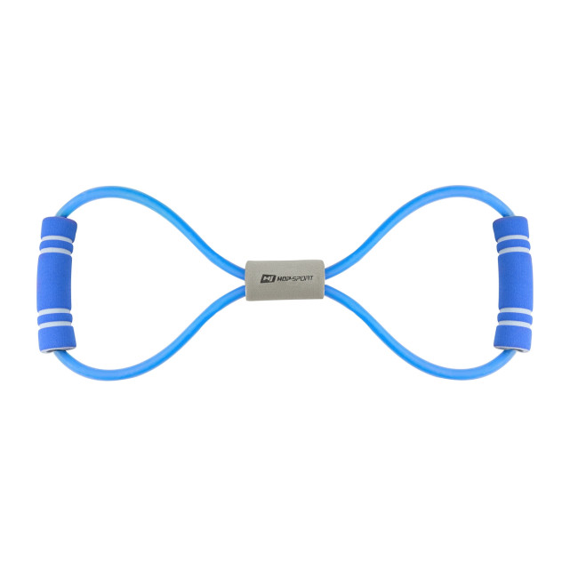 Еспандер гумовий з ручками Hop-Sport HS-L042YG синій