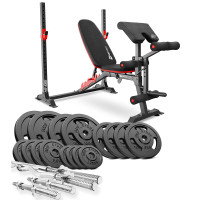 Набір STRONG 106кг з лавкою HS-1095