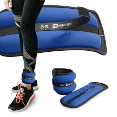Обважнювачі для ніг та рук Hop-Sport HS-S004WB 2х2кг сині