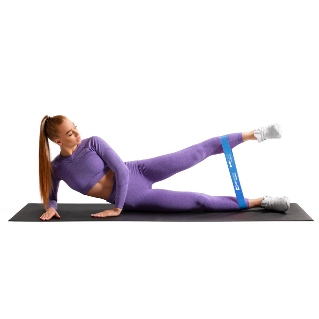 Набор резинок для фитнеса Hop-Sport 600x75мм HS-L675RLB синий