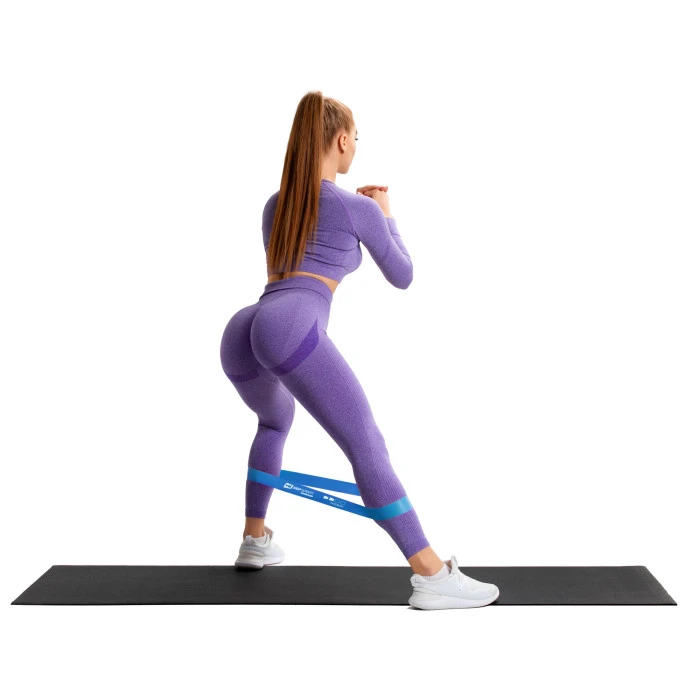 Набір резинок для фітнесу Hop-Sport 600x75мм HS-L675RLB синій