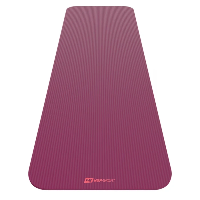 Коврик для йоги Hop-Sport HS-NB010GM NBR 1см ягодный