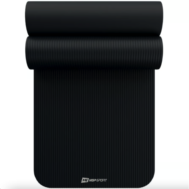 Коврик для йоги Hop-Sport HS-NB020GM NBR 2см черный