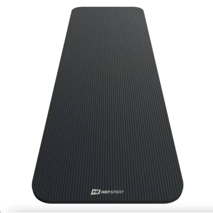 Коврик для йоги Hop-Sport HS-NB020GM NBR 2см чорний