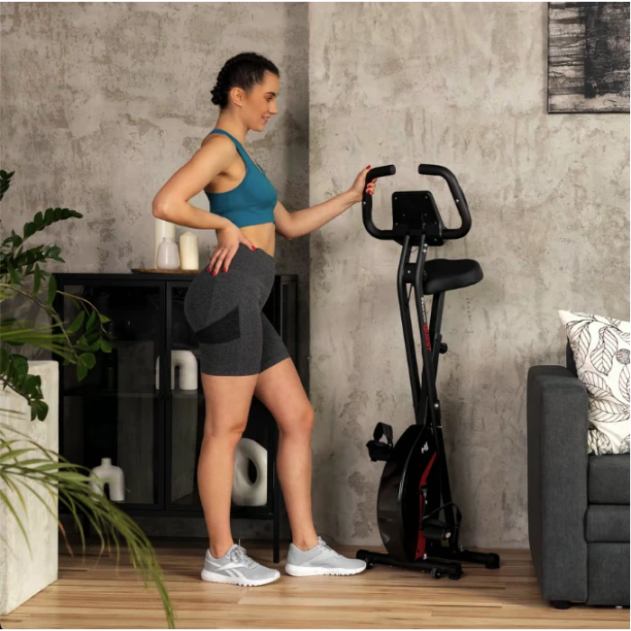 Велотренажер Hop-Sport HS-3020X Quest X-Bike черно-красный