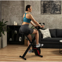 Велотренажер Hop-Sport HS-3020X Quest X-Bike черно-красный