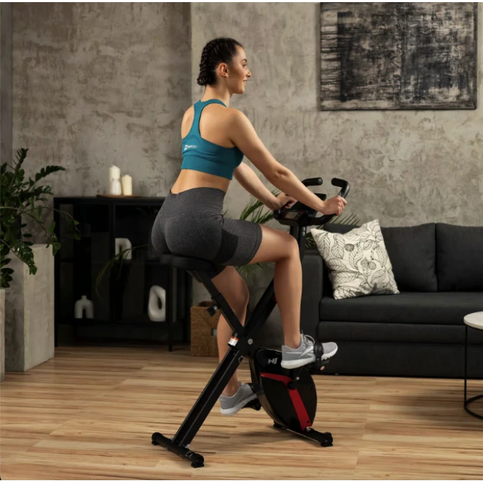 Велотренажер Hop-Sport HS-3020X Quest X-Bike черно-красный