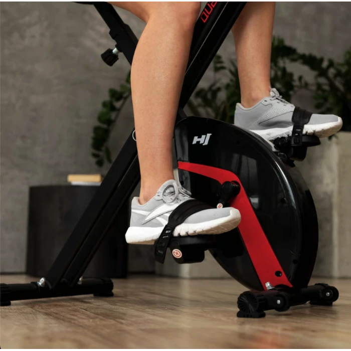Велотренажер Hop-Sport HS-3020X Quest X-Bike черно-красный