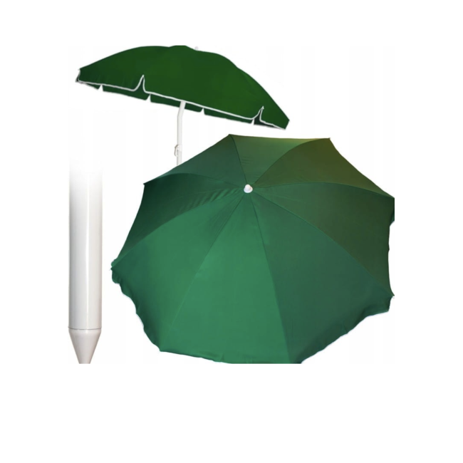 Парасолька садова Jumi Garden 240см зелений