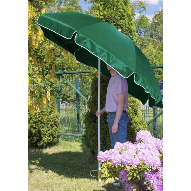 Парасолька садова Jumi Garden 240см зелений