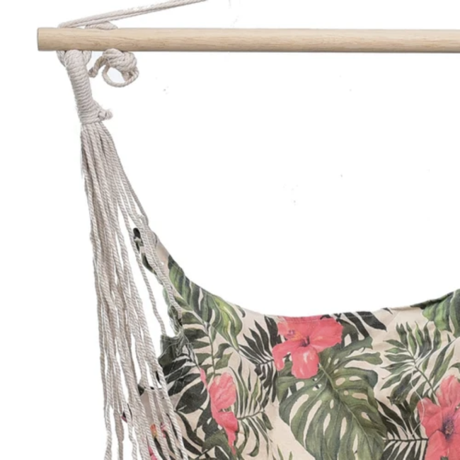 Бразильське крісло-гамак Jumi Garden з чохлом тропік