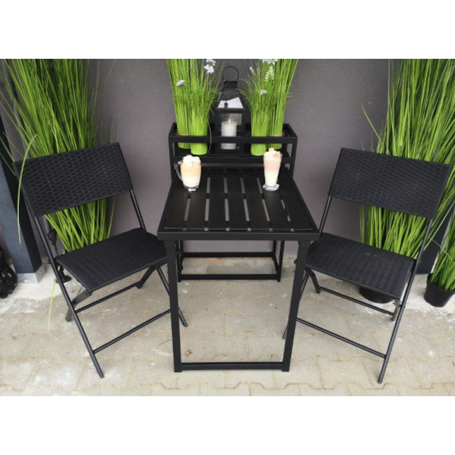 Комплект балконной мебели Jumi Kirbi New с тумбой для цветов