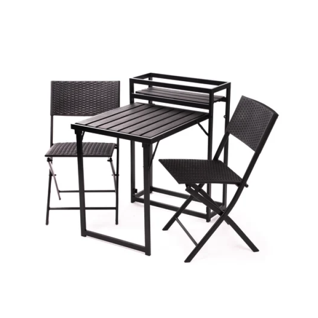 Комплект балконной мебели Jumi Kirbi New с тумбой для цветов