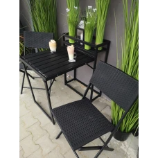 Комплект балконних меблів Jumi Kirbi New з тумбою для квітів