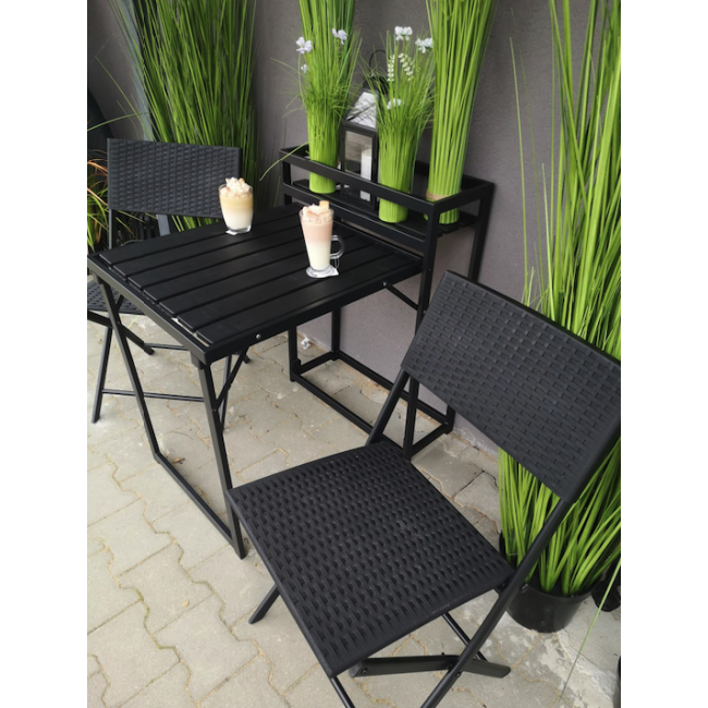 Комплект балконной мебели Jumi Kirbi New с тумбой для цветов