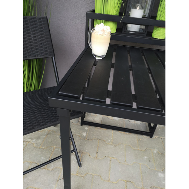 Комплект балконной мебели Jumi Kirbi New с тумбой для цветов