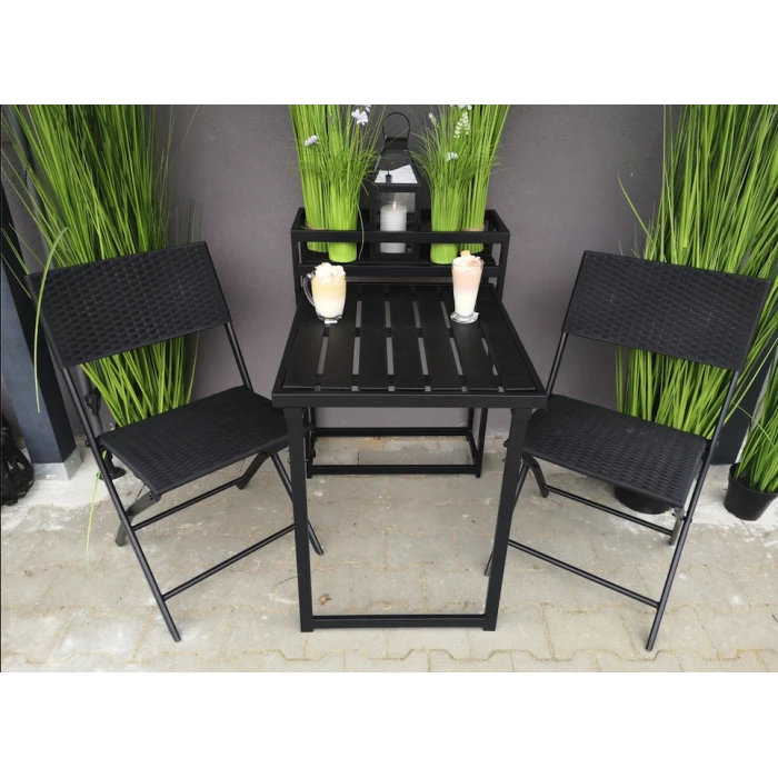 Комплект балконной мебели Jumi Kirbi New с тумбой для цветов