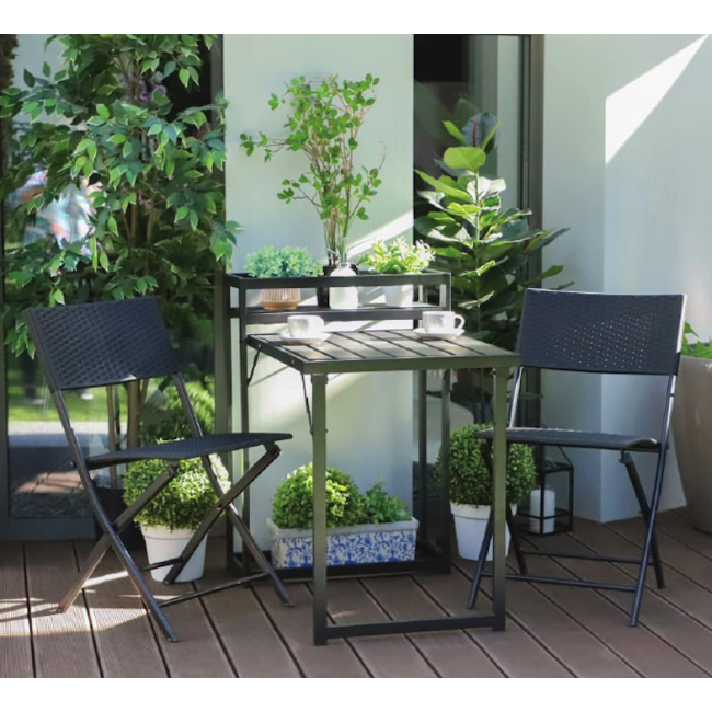 Комплект балконной мебели Jumi Kirbi New с тумбой для цветов