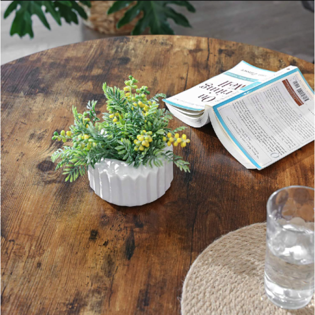 Журнальный столик Leobert Fleksi круглый в стиле Loft