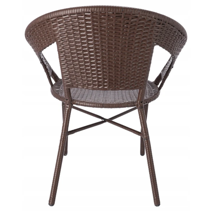 Набір садових меблів Jumi SATURN стіл та 2 стільці коричневий