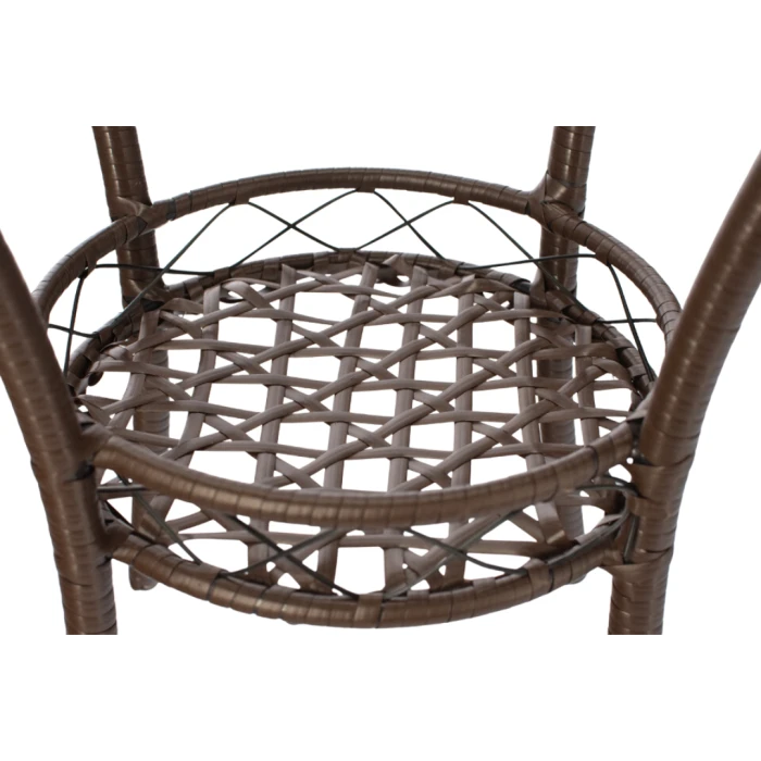 Набір садових меблів Jumi SATURN стіл та 2 стільці коричневий