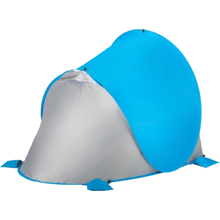 Саморозкладний намет-тент Outtec з блискавкою голубий