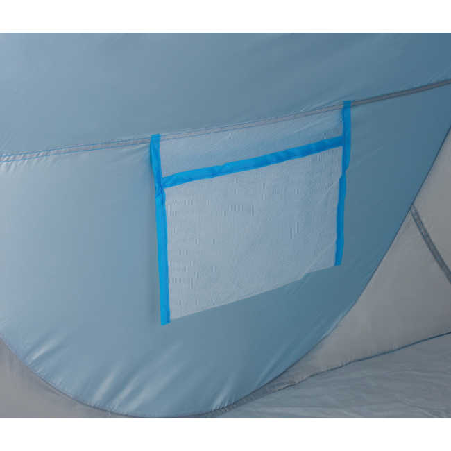 Саморозкладний намет-тент Outtec з блискавкою голубий