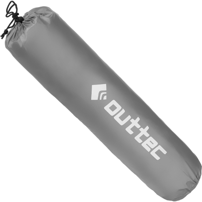 Самонадувний килимок Outtec з подушкою сірий