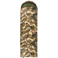 Спальний мішок ковдра Outtec демісезон з капюшоном камуфляж