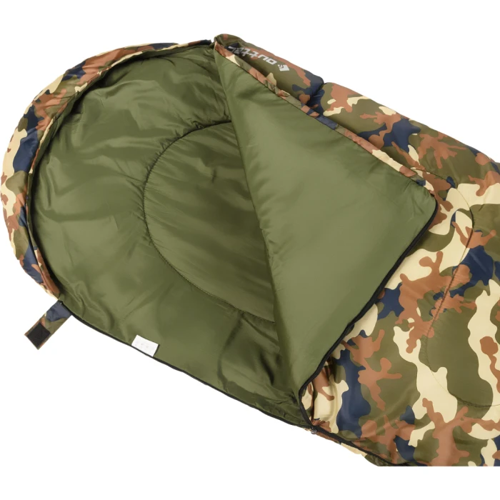 Спальный мешок одеяло Outtec демисезон с капюшоном камуфляж