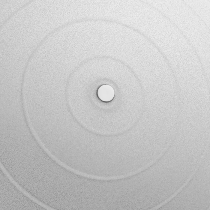 Фітбол Queenfit 65см сірий + насос