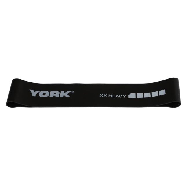 Резинка для фитнеса York XX Heavy, черный