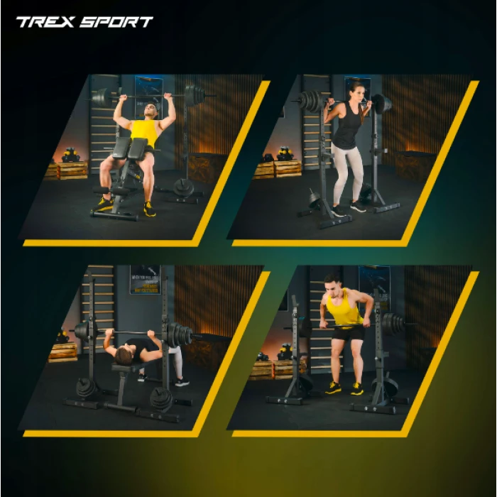 Стойки под штангу Trex Sport TX-090S регулируемые