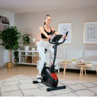 Велотренажер Hop-Sport HS-2080 Spark черно-красный (2025)