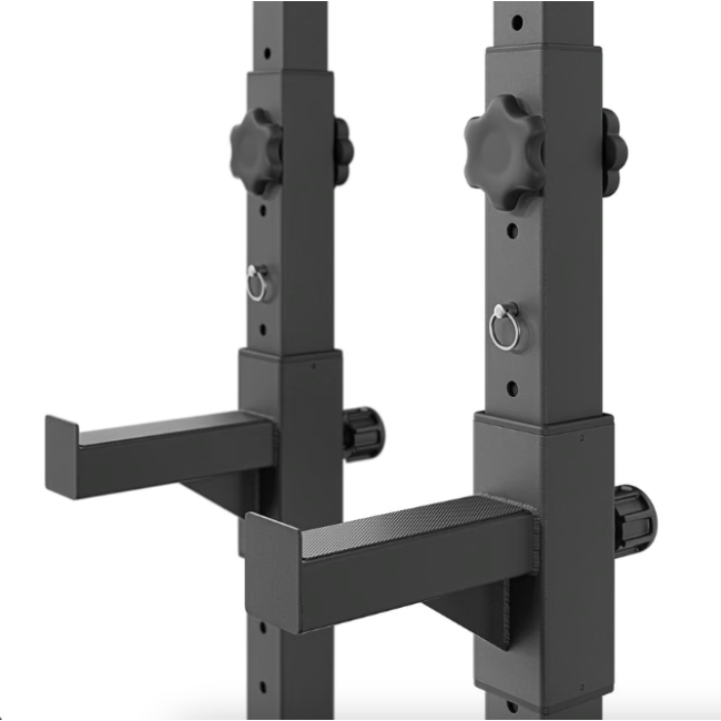 Стійки під штангу Trex Sport TX-100S регульовані з ручками для віджимань