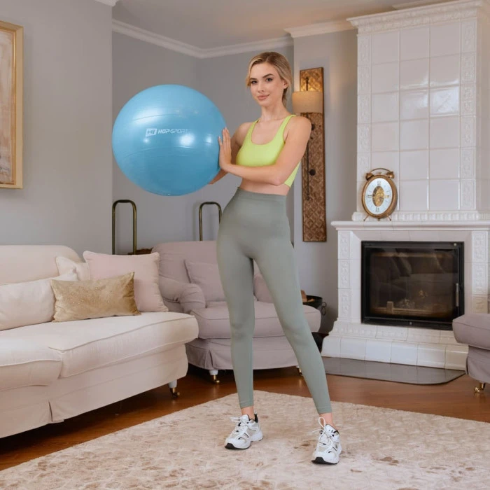Фитбол Hop-Sport 45см голубой