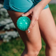 Набір масажних м'ячів Gymtek 65 мм 4 шт рожево-салатовий