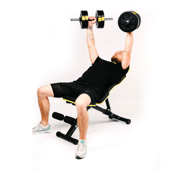 Лавка тренувальна Besport WB-002 універсальна для жиму та пресу