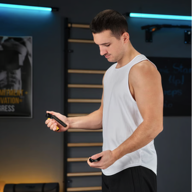 Набор эспандеров 45-90кг Trex Sport TX-002HSE разноцветный