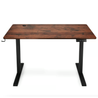 Компьютерный стол с регулируемой высотой Di Volio Amone коричневый