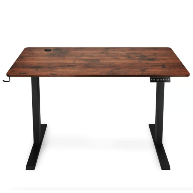 Компьютерный стол с регулируемой высотой Di Volio Amone коричневый