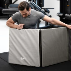 Мат гімнастичний твердий Gymtek 5см сірий