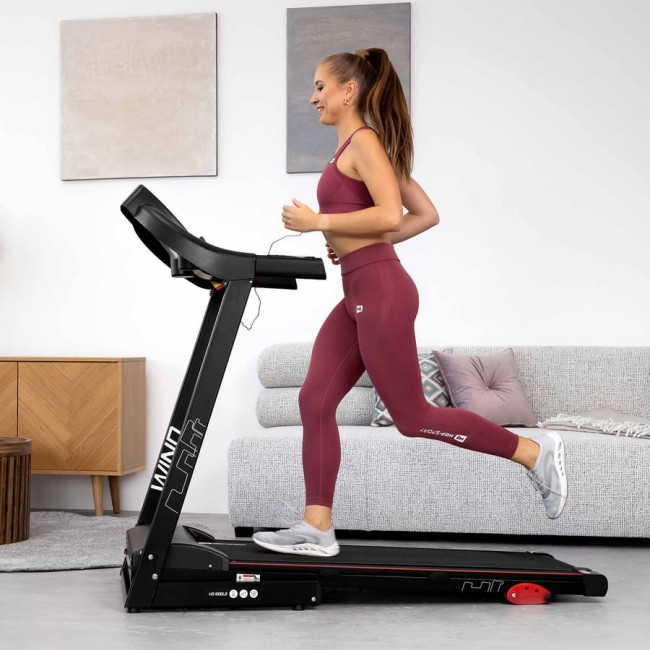 Бігова доріжка Hop-Sport HS-1000LB Wind червоний