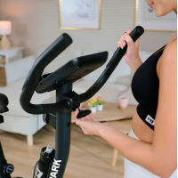 Велотренажер Hop-Sport HS-2080 Spark черно-красный (2025)