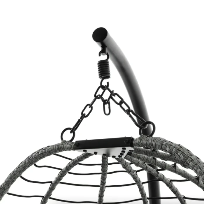 Подвесное кресло-кокон Di Volio Corta одноместное графитовое