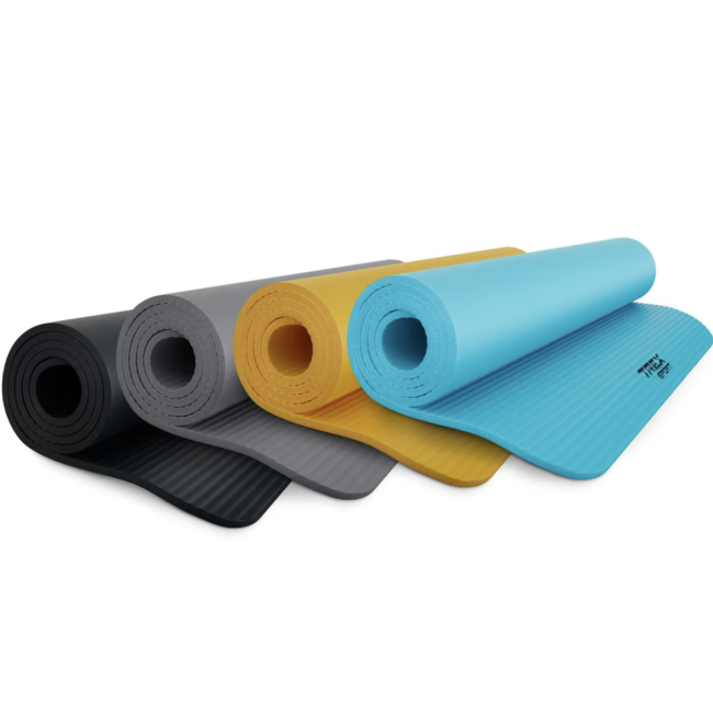 Коврик для йоги TX-019NGM NBR 1см 190х80 голубой