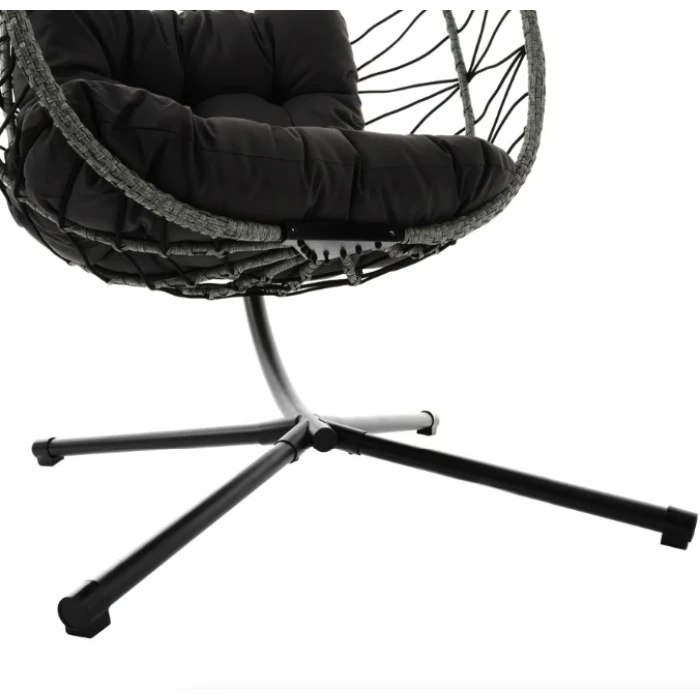 Подвесное кресло-кокон Di Volio Corta одноместное графитовое