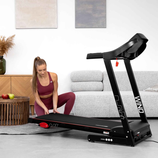 Бігова доріжка Hop-Sport HS-1000LB Wind червоний