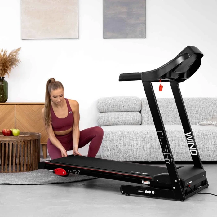 Бігова доріжка Hop-Sport HS-1000LB Wind червоний